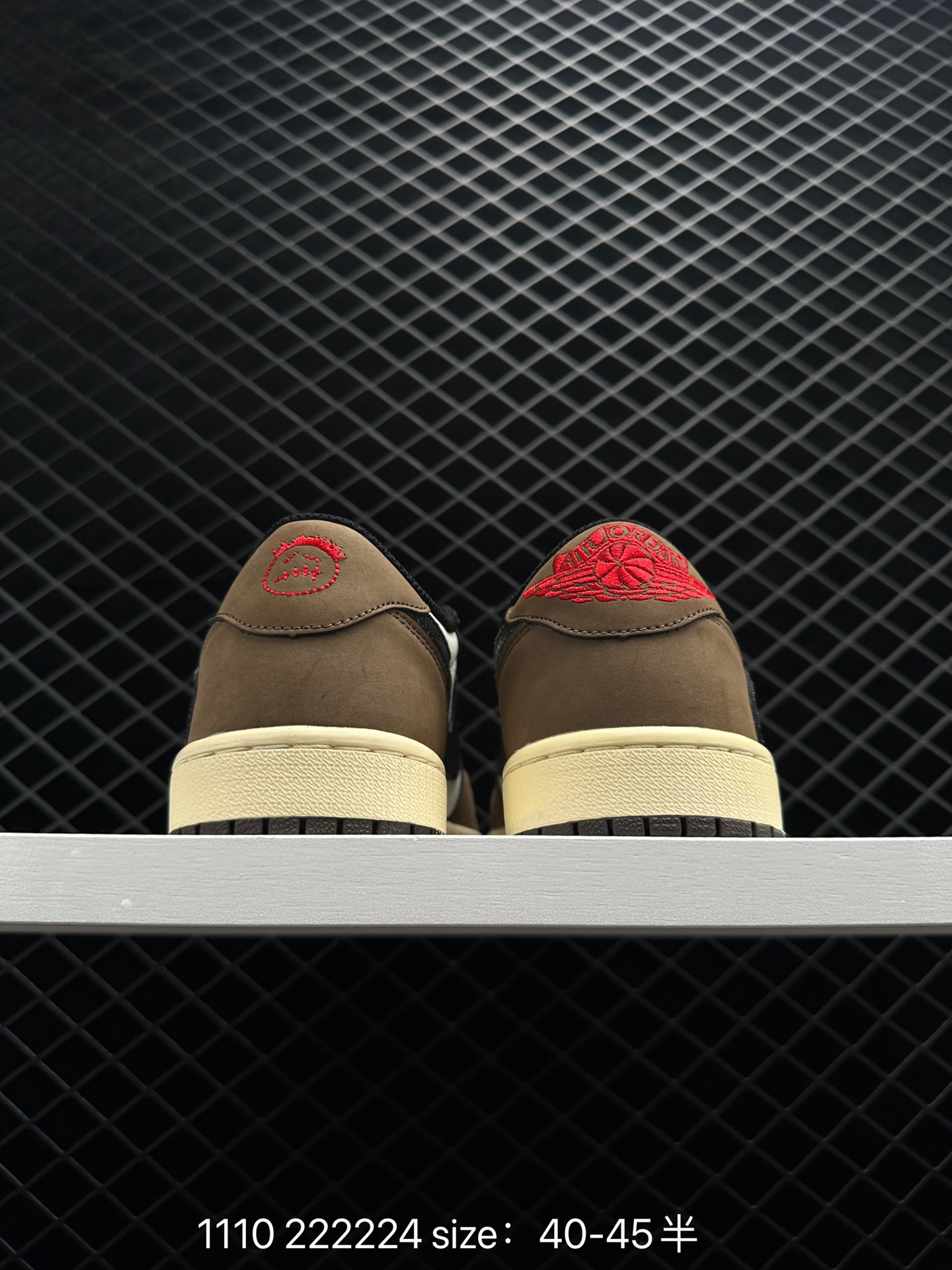 Travis Scott x Air Jordan 1 Low OG “Black Phantom